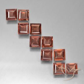 Shop natural 3.52ct Rose foncé Rouge Grenat pyrope gems, Carré, from Mozambique at GemSelect. In stock, global shipping!