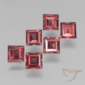 Shop natural 2.55ct Rouge écarlate Grenat pyrope gems, Carré, from Mozambique at GemSelect. In stock, global shipping!