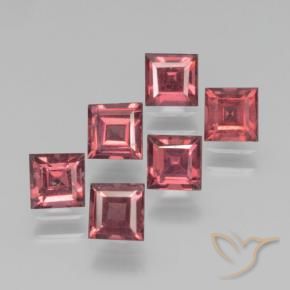 Shop natural 2.65ct Rouge écarlate Grenat pyrope gems, Carré, from Mozambique at GemSelect. In stock, global shipping!