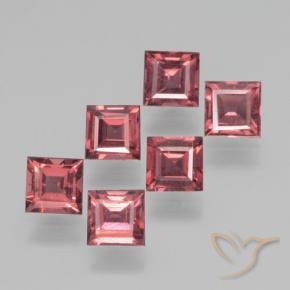Shop natural 2.51ct Rouge moyen-foncé Grenat pyrope gems, Carré, from Mozambique at GemSelect. In stock, global shipping!