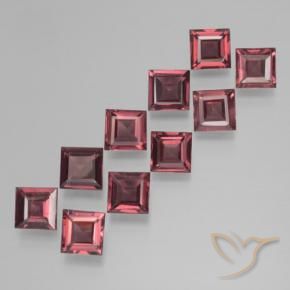 Shop natural 3.82ct Rouge foncé Grenat pyrope gems, Carré, from Mozambique at GemSelect. In stock, global shipping!
