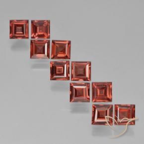 Shop natural 4.62ct Rouge moyen Grenat pyrope gems, Carré, from Mozambique at GemSelect. In stock, global shipping!