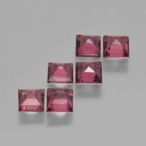 Achetez naturel 2.12ct Rouge foncé Grenat pyrope gems, Carré, En provenance Mozambique chez GemSelect. En stock, livraison internationale!