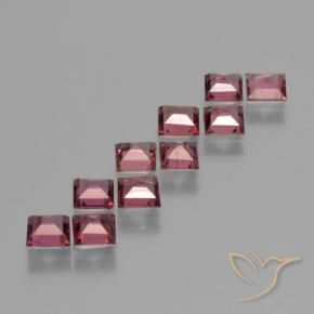 Shop natural 3.41ct Rouge merlot Grenat pyrope gems, Carré, from Mozambique at GemSelect. In stock, global shipping!