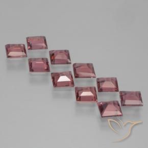 Shop natural 3.65ct Rouge cerise violacé Grenat pyrope gems, Carré, from Mozambique at GemSelect. In stock, global shipping!