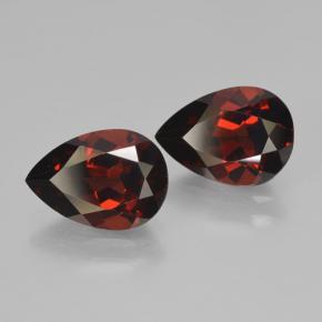 Achetez naturel ct rouge grenat pyrope gems, en forme de poire, en provenance mozambique chez gemselect. en stock, livraison internationale!