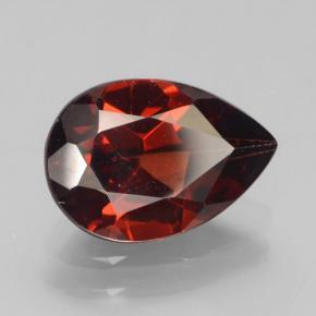 Grenat pyrope Rouge foncé naturelle En forme de poire, 2.24 ct, VS
