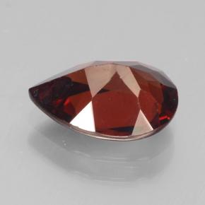 Grenat pyrope Rouge foncé naturelle En forme de poire, 2.24 ct, VS