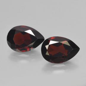 Achetez naturel 4,31ct rouge grenat pyrope gems, en forme de poire, en provenance mozambique chez gemselect. en stock, livraison internationale!
