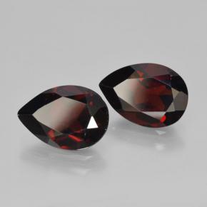 Achetez naturel 4,31ct rouge grenat pyrope gems, en forme de poire, en provenance mozambique chez gemselect. en stock, livraison internationale!