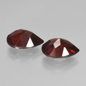 Achetez naturel 4.95ct Rouge noirâtre Grenat pyrope gems, En forme de poire, En provenance Mozambique chez GemSelect. En stock, livraison internationale!