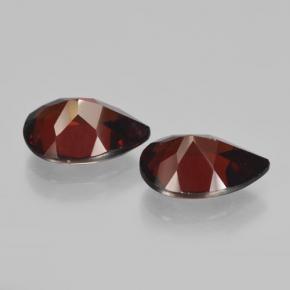 Achetez naturel 4,67ct rouge grenat pyrope gems, en forme de poire, en provenance mozambique chez gemselect. en stock, livraison internationale!