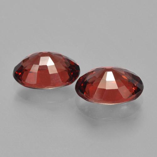 Achetez naturel 3,05ct rouge grenat pyrope gems, coupe ovale, en provenance mozambique chez gemselect. en stock, livraison internationale!