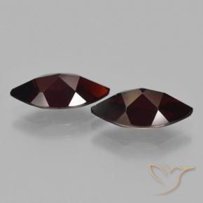 Shop natural 4.55ct Rouge noirâtre Grenat pyrope gems, Marquise, from Mozambique at GemSelect. In stock, global shipping!