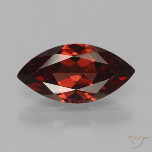 1.84ct Naturel Rouge sang profond Grenat pyrope, Marquise, VS
