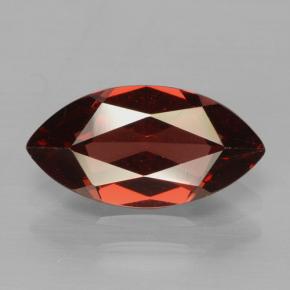 Grenat pyrope rouge naturelle marquise, 2,11 ct, VVS-VS