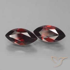 Shop natural 4.33ct Rouge sang profond Grenat pyrope gems, Marquise, from Mozambique at GemSelect. In stock, global shipping!