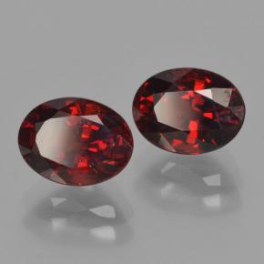 Achetez naturel 3,60ct rouge foncé grenat pyrope gems, coupe ovale, en provenance mozambique chez gemselect. en stock, livraison internationale!
