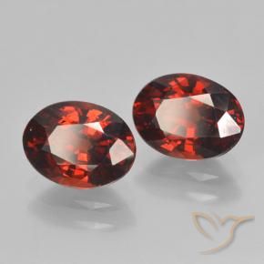 Achetez naturel 3,09ct rouge grenat pyrope gems, coupe ovale, en provenance mozambique chez gemselect. en stock, livraison internationale!