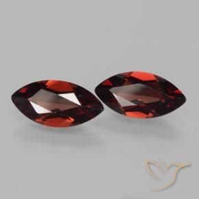 Shop natural 3.39ct Rouge foncé Grenat pyrope gems, Marquise, from Mozambique at GemSelect. In stock, global shipping!