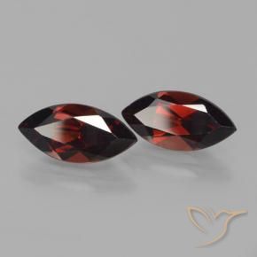 Shop natural 4.55ct Rouge sang profond Grenat pyrope gems, Marquise, from Mozambique at GemSelect. In stock, global shipping!