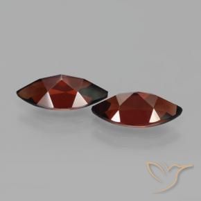 Shop natural 4.55ct Rouge sang profond Grenat pyrope gems, Marquise, from Mozambique at GemSelect. In stock, global shipping!
