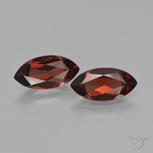 3.72ctw Naturel Rouge Sangria Grenat pyrope, Marquise, VVS-VS