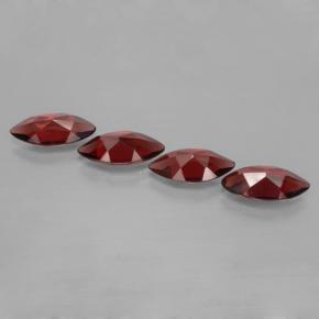 Achetez naturel 6,94ct rouge grenat pyrope gems, marquise, en provenance mozambique chez gemselect. en stock, livraison internationale!