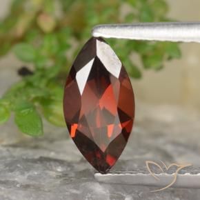 Grenat pyrope Rouge foncé naturelle Marquise, 1.20 ct, VVS-VS