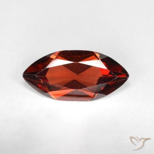 1.05ct Naturel Rouge foncé Grenat pyrope, Marquise, VVS-VS