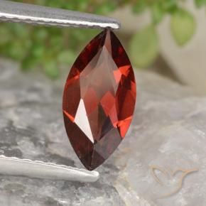 Grenat pyrope Rouge foncé naturelle Marquise, 1.16 ct, VVS-VS