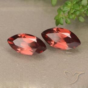 Shop natural 2.49ct Rouge écarlate profond Grenat pyrope gems, Marquise, from Mozambique at GemSelect. In stock, global shipping!
