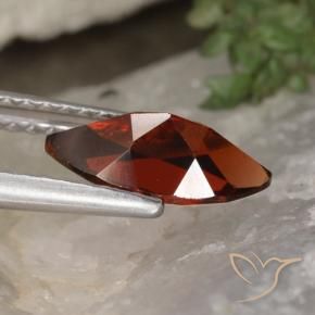 Grenat pyrope Rouge moyen naturelle Marquise, 1.28 ct, VVS-VS