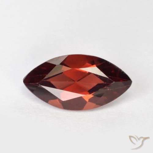 1.36ct Naturel Rouge foncé Grenat pyrope, Marquise, VVS-VS