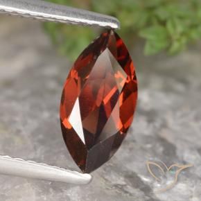 Grenat pyrope Rouge foncé naturelle Marquise, 1.36 ct, VVS-VS