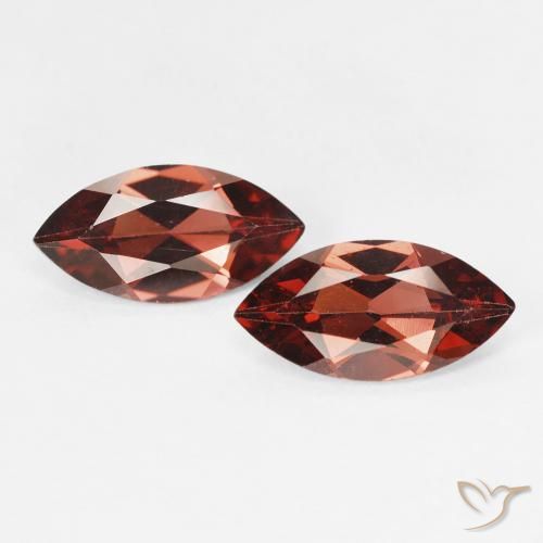 2.27ctw Naturel Medium Dark-Red Grenat pyrope, Marquise, VVS-VS