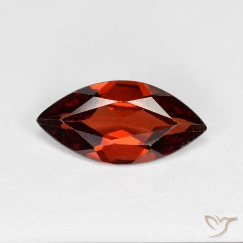 1.07ct Naturel Rouge merlot Grenat pyrope, Marquise, VVS-VS