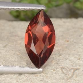 Grenat pyrope Rouge foncé naturelle Marquise, 1.16 ct, VVS-VS