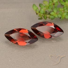 Shop natural 2.01ct Rouge écarlate Grenat pyrope gems, Marquise, from Mozambique at GemSelect. In stock, global shipping!