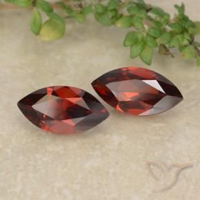 Shop natural 2.47ct Rouge écarlate Grenat pyrope gems, Marquise, from Mozambique at GemSelect. In stock, global shipping!