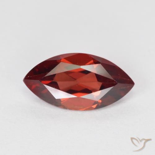 1.32ct Naturel Rouge foncé Grenat pyrope, Marquise, VVS-VS