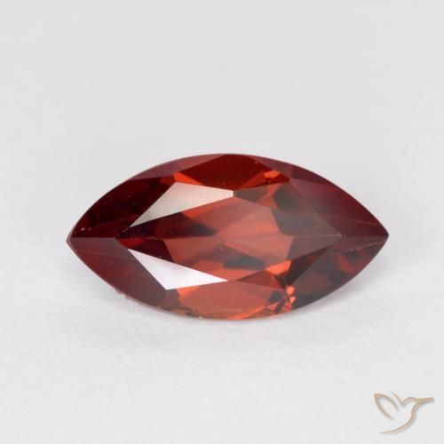 Grenat pyrope Rouge foncé naturelle Marquise, 1.32 ct, VVS-VS