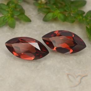 Shop natural 2.09ct Rouge foncé Grenat pyrope gems, Marquise, from Mozambique at GemSelect. In stock, global shipping!
