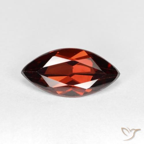 1.24ct Naturel Rouge foncé Grenat pyrope, Marquise, VVS-VS