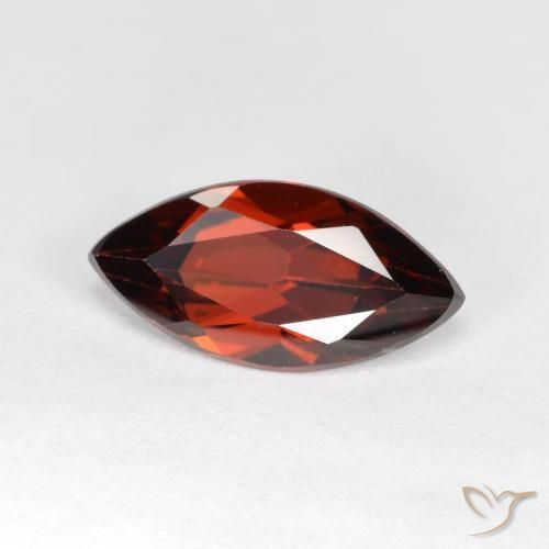 Grenat pyrope Rouge foncé naturelle Marquise, 1.24 ct, VVS-VS