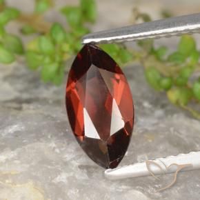 Grenat pyrope Rouge foncé naturelle Marquise, 1.36 ct, VS