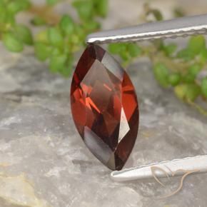 Grenat pyrope Rouge foncé naturelle Marquise, 1.25 ct, VVS