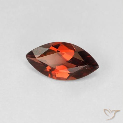 1.17ct Naturel Rouge foncé Grenat pyrope, Marquise, VVS-VS