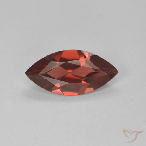 1.07ct Naturel Rouge foncé Grenat pyrope, Marquise, VVS-VS