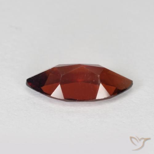 Grenat pyrope Rouge foncé naturelle Marquise, 1.21 ct, VVS-VS
